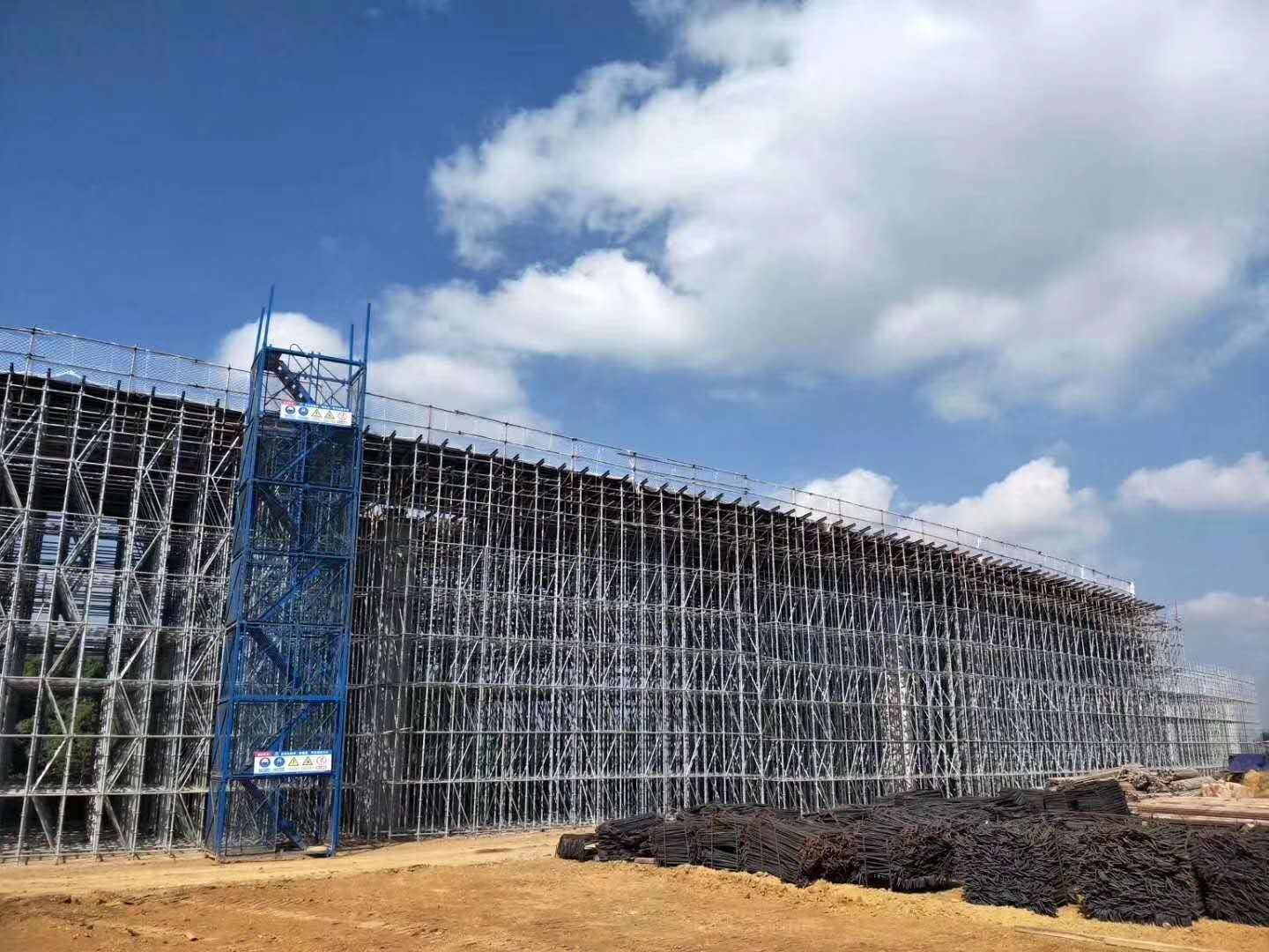 盤扣腳手架搭建周期短，經(jīng)濟(jì)效益好！