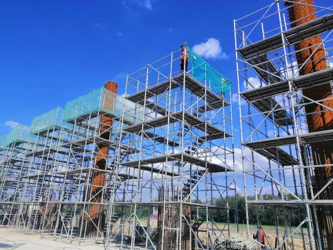 48盤扣式腳手架一噸能搭建多少立方米？(圖1)